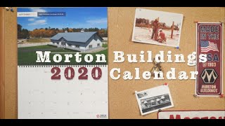 Morton Buildings 2020 Calendar Denniss Storage Building [upl. by Eilsew]