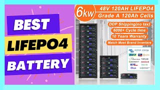 New 48V 120Ah 100Ah 200Ah LiFePo4 Battery Pack [upl. by Drisko]