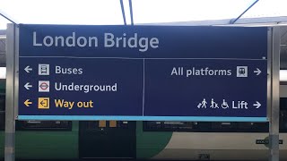 National Rail London Bridge Station [upl. by Apoor]