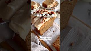 Gingerbread Loaf Cake  httpslifemadesweetercomgingerbreadloaf [upl. by Ameg]