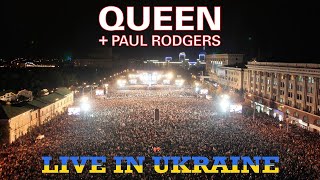 Queen  Paul Rodgers Live In Ukraine 2008 YouTube Special Raising funds for Ukraine Relief [upl. by Ojela]