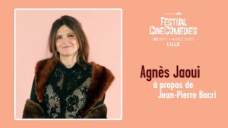 Agnès Jaoui à propos de JeanPierre Bacri  Festival CineComedies 2020 [upl. by Audri]