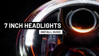 STEDI™ 7 Inch Headlight Unit  Install Guide [upl. by Vinson]