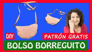 👜 BOLSO BANDOLERA BORREGUITO  Muy fácil ✅ [upl. by Doownelg772]