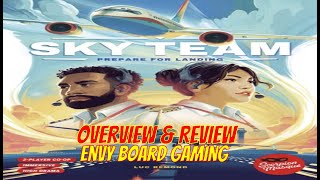 Sky Team Board Game Overview amp Review [upl. by Horter475]