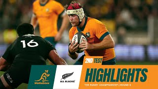 Wallabies v All Blacks Highlights  Second Test  TRC 2024 [upl. by Naryt]