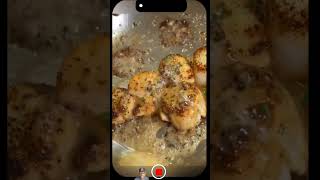 Delicious Garlic Butter Scallops [upl. by Sihunn]