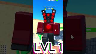 Knife Upgraded Titan Speakerman  Toilet Tower Defense toilettowerdefense roblox skibiditoilet [upl. by Urbano154]