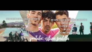 HESITATE  JONAS BROTHERS  LYRICS  SUB EN ESPAÑOL [upl. by Zacherie]