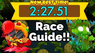 Btd6 Race 303 “Fast Platforms” in 22751 Top 1 Guide [upl. by Latif]