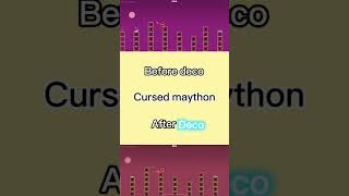 Cursed maython before deco vs after deco whats better [upl. by Anastasius]