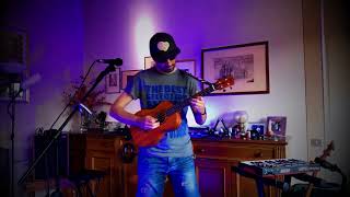 Get Lucky Daft Punk  Ukulele Cover By Luca Ghioldi Effect Zoo [upl. by Ahcsatan]