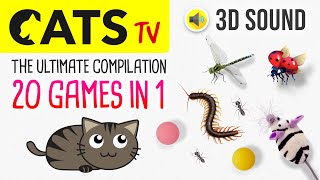 CATS TV  The ULTIMATE Games Compilation 20 in 1 3 HOURS [upl. by Acsicnarf]