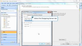 How to configure a Hotmail account with POP access with Outlook 2007 [upl. by Fraze506]