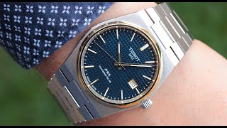 Tissot PRX Powermatic 80 Bucherer BLUE Limited Edition [upl. by Ssepmet993]