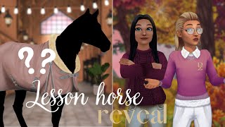 Lesson Horse Reveal  Star Stable Realistic Roleplay [upl. by Smallman10]