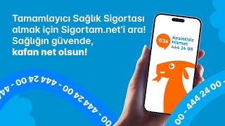 Tamamlayıcı Sağlık Sigortanı Almak İçin Sigortamneti Ara [upl. by Airehs]