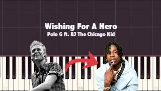 Polo G  Wishing For A Hero  Piano Tutorial Bruce Hornsby  The Way It Is [upl. by Hedvah258]