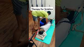 🔥Sciatica pain treatment medical Therapy institute iyengar yoga Mumbai shorts sciatica ahamyog [upl. by Comras]