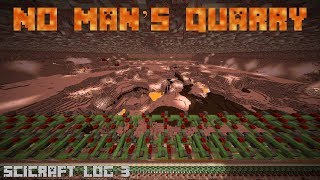 Minecraft  Permanent Chunkloading of the Nether Quarry  SciCraft Log 3 [upl. by Nonahs]