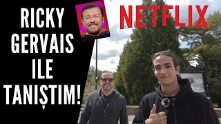 RICKY GERVAIS İLE TANIŞTIM  NETFLIX AFTERLIFE 3SEZON ÇEKİMLERİ  İNGİLTERE [upl. by Akinehs]