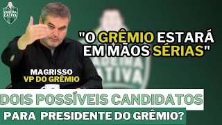 Dois possíveis candidatos a presidência do Grêmio Eduardo Magrisso e Guto Peixoto [upl. by Aneeroc489]