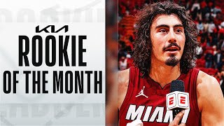 Jaime Jaquez Jrs December Highlights  Kia NBA Eastern Conference Rookie of the Month KiaROTM [upl. by Eirrem82]