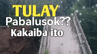 pa bulusok at putol na tulay pilit parin di nadaanan [upl. by Erdnuaed]