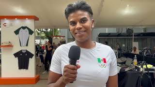 ENTREVISTA CON PRISCA AWITI RUMBO A PARIS 2024 [upl. by Suravart578]