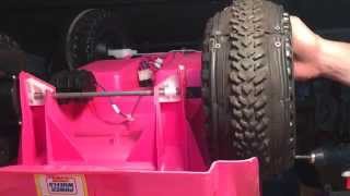 Modified Power Wheels Barbie Jeep [upl. by Adiela]