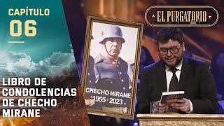 Luis Slimming leyó el libro de condolencias en el funeral de Checho Hirane  El Purgatorio  Canal13 [upl. by Ekard]