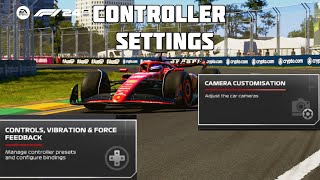 The BEST Controller Settings on F1 24 [upl. by Seavey]