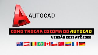 AutoCAD multilíngue Como traduzir o seu software CAD para qualquer idioma [upl. by Albertina]