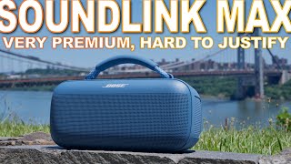 Bose Soundlink Max Review  Major Bose Tax Here [upl. by Anolla]