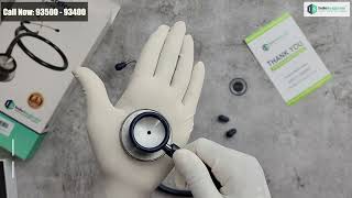 IndoSurgicals Silvery IISS Stethoscope [upl. by Ecidnacal]