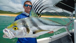 TROPHY Roosterfish Catch Clean Cook [upl. by Alekram23]