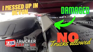 Epic Trucking Lost in Devon Truck Damaged [upl. by Ralyat]