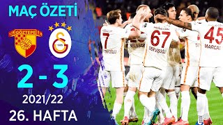 Göztepe 23 Galatasaray MAÇ ÖZETİ  26 Hafta  202122 [upl. by Nnoryt]