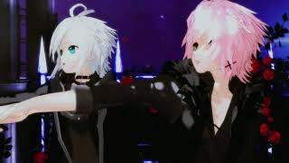 【vy2・utatane piko】romeo and cinderella【vocaloid REMAKE cover】– mmd engsub [upl. by Vyner]