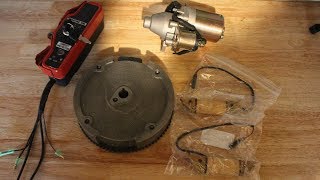 Preditor 212 Honda Gx160gx200 Electric Start Kit Unboxing [upl. by Eremehc]