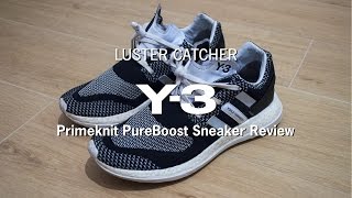 Y3 Primeknit Pureboost Sneakers  Review amp Sizing [upl. by Bywoods423]