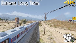 Grand Theft Auto V  Swedish Train at Los Santos [upl. by Annawak397]