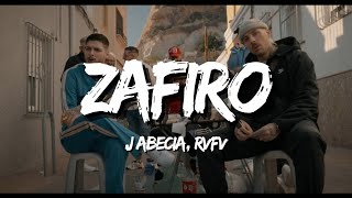 J ABECIA ft RVFV  ZAFIRO LetraLyrics [upl. by Ailices]