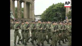 GERMANY  ALLIED PARADE [upl. by Harmonie]