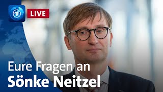 Eure Fragen an Sönke Neitzel Professor für Militärgeschichte  Bericht aus Berlin Extra [upl. by Yzus]