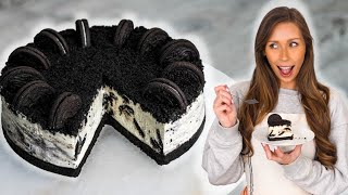 The Best Nobake Oreo Cheesecake Recipe Easy Tutorial [upl. by Plate]