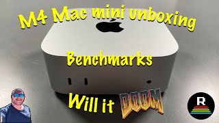 M4 Mac mini unboxing benchmarking and will it DOOM [upl. by Chiaki109]