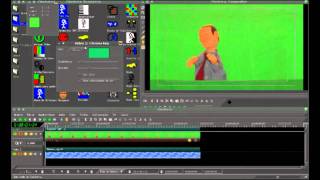 Cinelerra  Chromakey recursos extras [upl. by Aniuqahs]