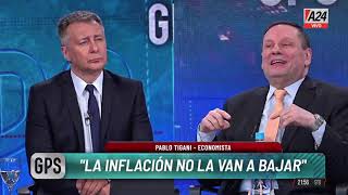 La INFLACIÓN núcleo no baja del 5  Pablo Tigani con Rolando Graña A24 [upl. by Bradan710]