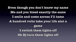 Lights OnWiley feat Angel amp Tinchy Stryder LYRICS [upl. by Dnalyag]